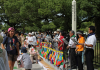 広島平和式典の様子