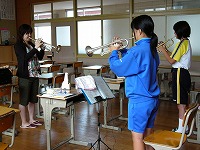 庄内中学校吹奏楽部の指導